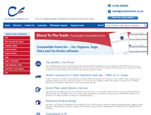 Tablet Screenshot of customforms.co.uk